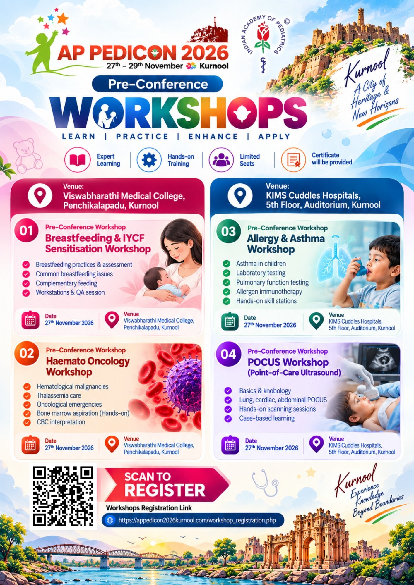 AP PEDICON 2026 All Workshops